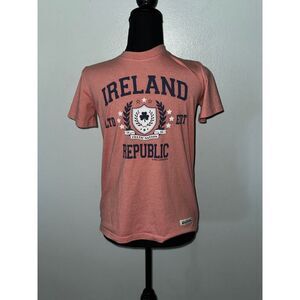 Irish Connexxion Kids Size 11/12 Ireland Republic Celtic Nation Graphic T Shirt